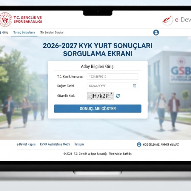 Gözler KYK yurt sonuçlarında!