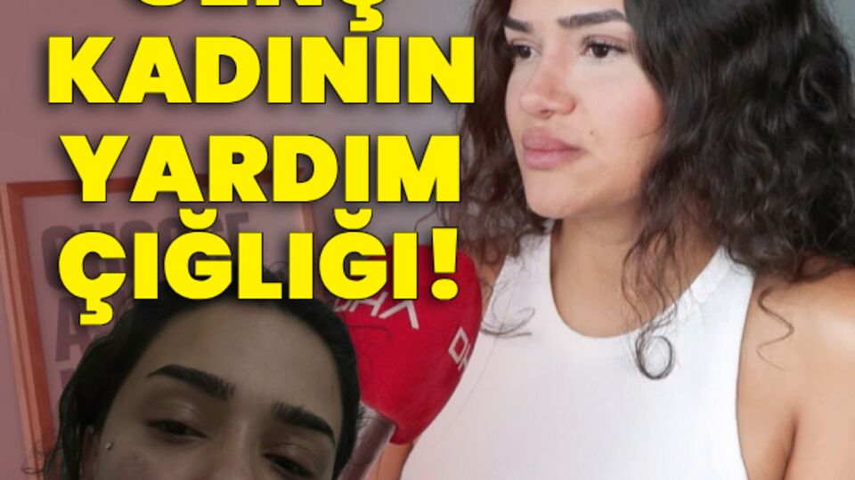 Dehşeti yaşadı! Genç kadının yardım çığlığı!