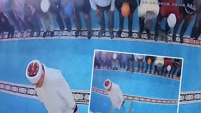 Camide tekme yiyen kedi imama gelmişti... Gözaltı kararı!