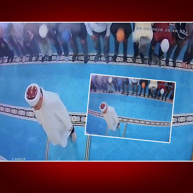 Camide tekme yiyen kedi imama gelmişti... Gözaltı kararı!