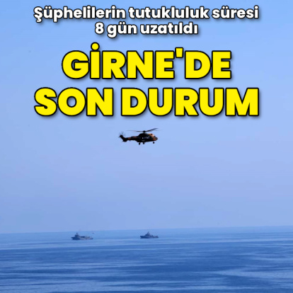 Girne'deki gemi faciasında şüphelilerin tutukluluk süresi uzatıldı