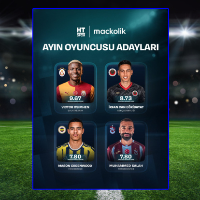 HT Spor, Süper Lig'de ayın futbolcusunu seçiyor!