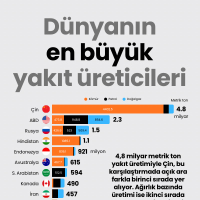 Dünyanın en büyük yakıt üreticileri