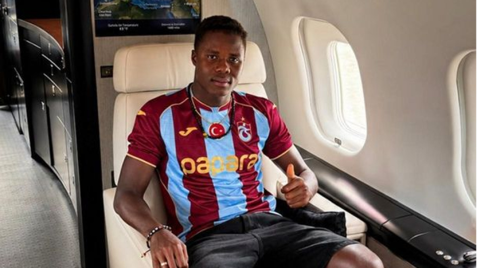 Franculino Dju Trabzon'a geldi!