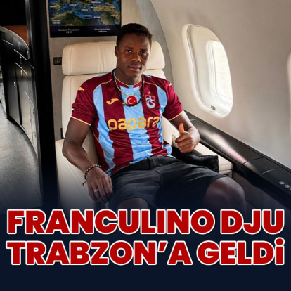Franculino Dju Trabzon'a geldi!