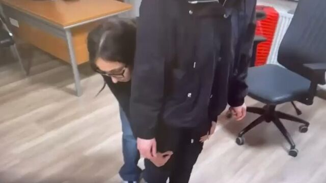 Güllü'nün düşüş anını canlandırdı