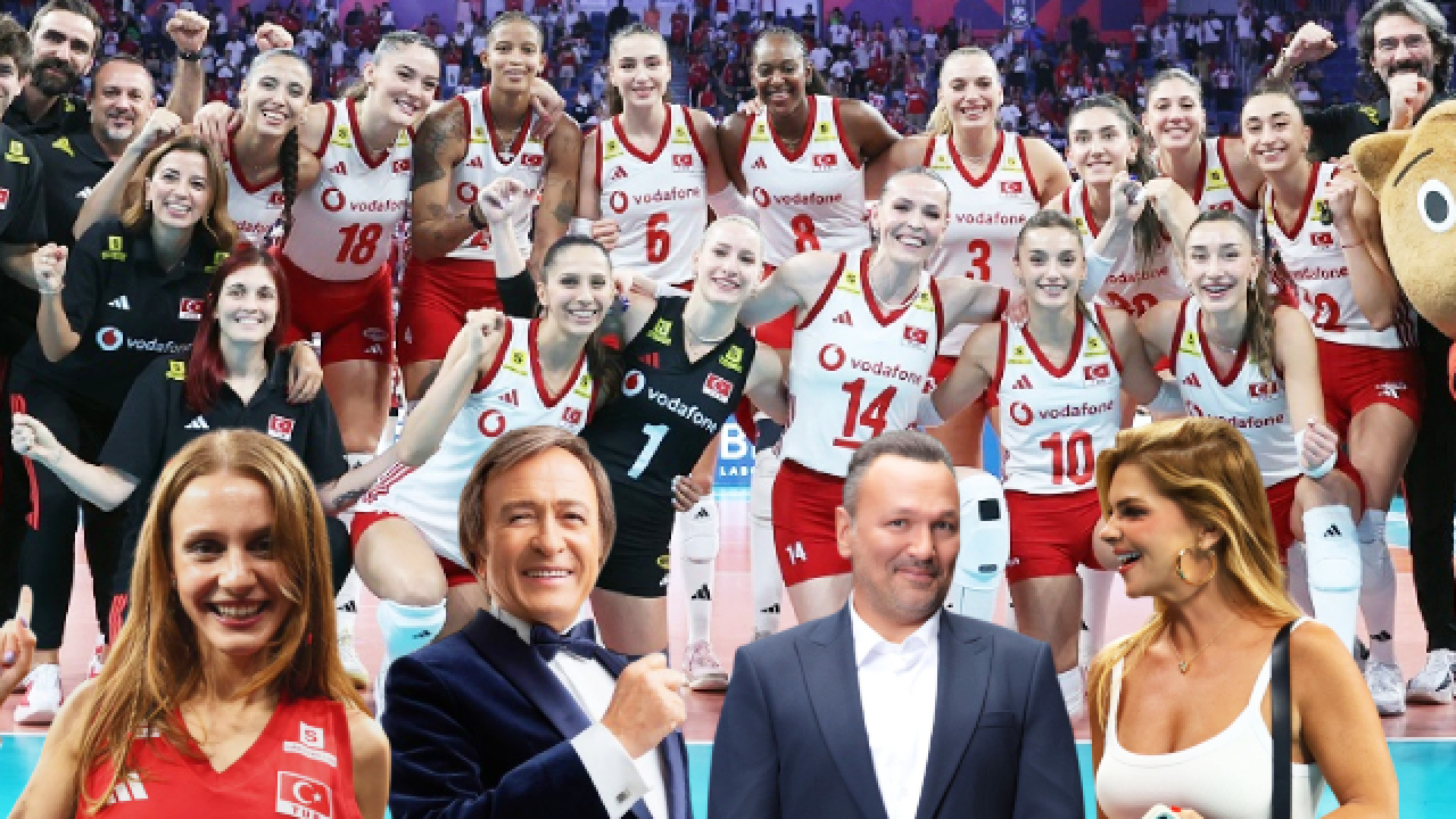 Ünlülerden Filenin Sultanları'na destek