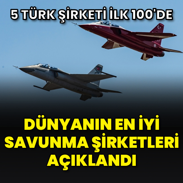 İşte dünyanın en iyi savunma şirketleri