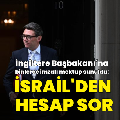 "İsrail'den hesap sor"