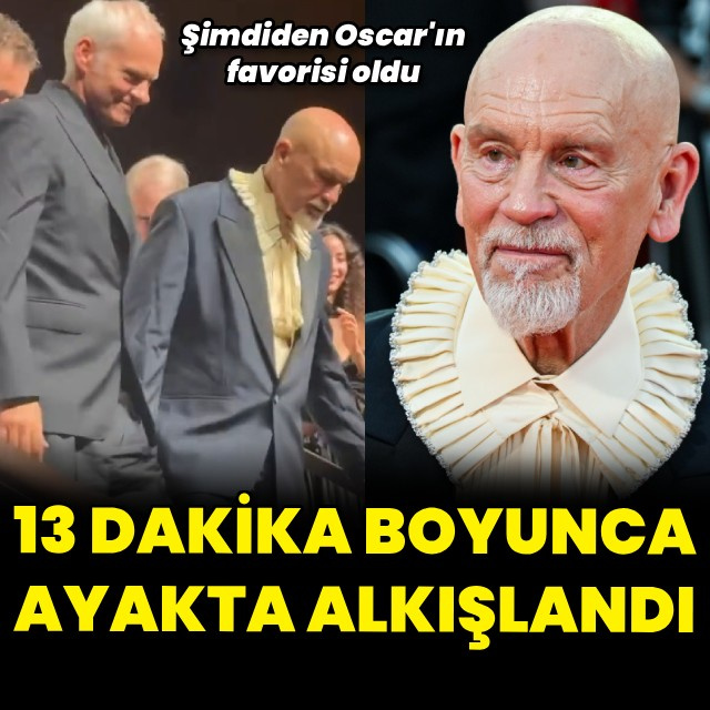 13 dakika ayakta alkışlandı