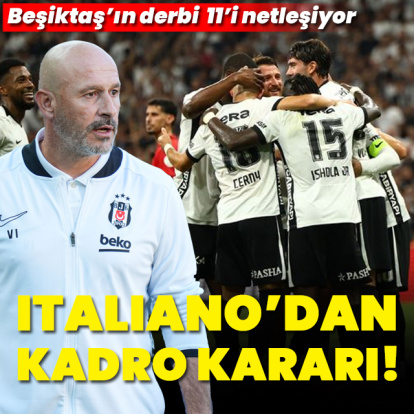 Italiano'dan kadro kararı!
