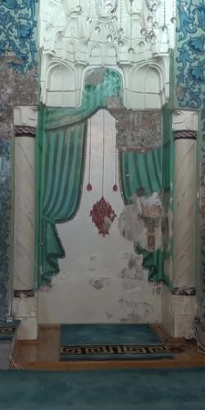 Sıvalar akınca ortaya çıktı
