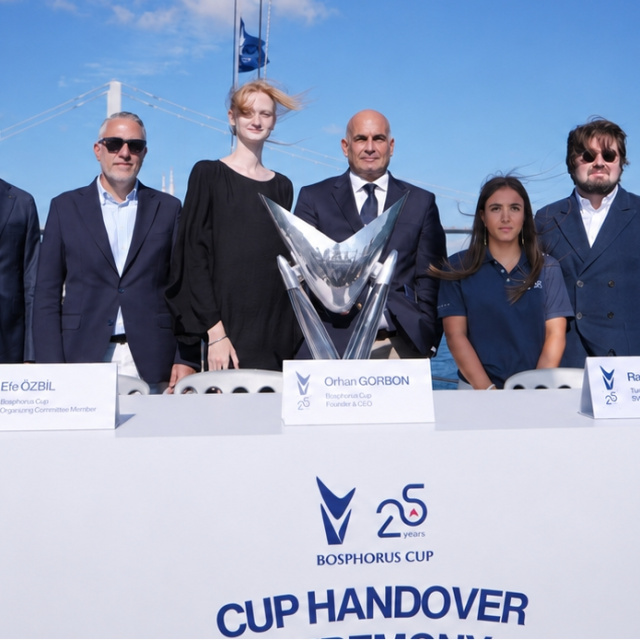 Bosphorus Cup'ta geleneksel Cup Handover töreni yapıldı
