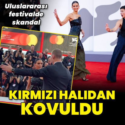 Kırmızı halıdan kovuldu