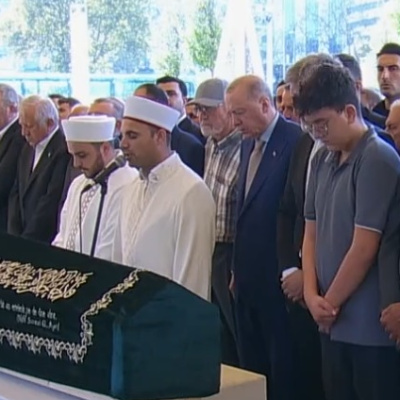 Zehra Önen için cenaze töreni