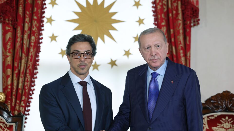 Cumhurbaşkanı Erdoğan, Al Nahyan ile görüştü