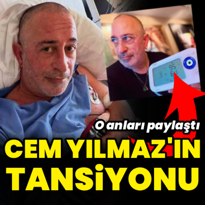 Cem Yılmaz'ın tansiyonu