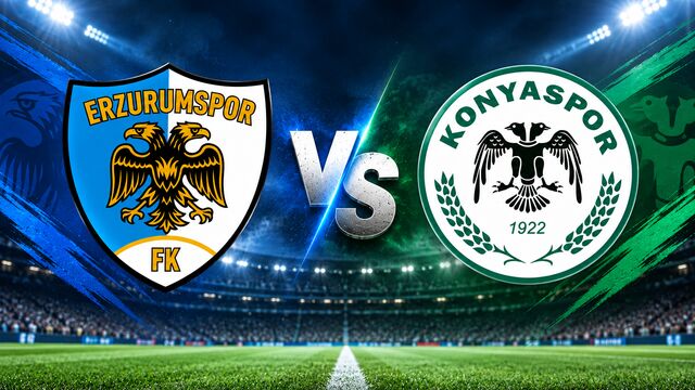 Erzurumspor - Konyaspor maçı saat kaçta?
