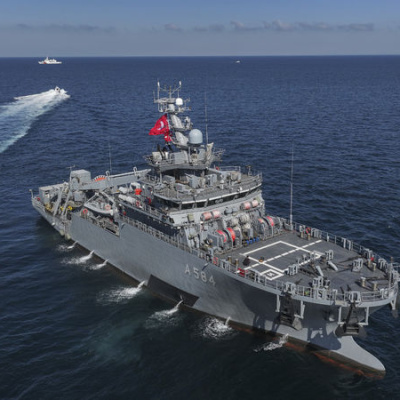 Silivri'de batan gemi 720 metrede!