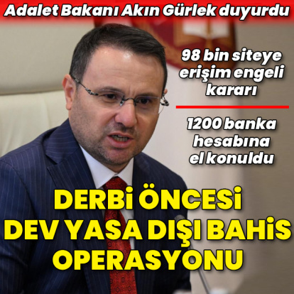 Yasa dışı bahis sitelerine operasyon