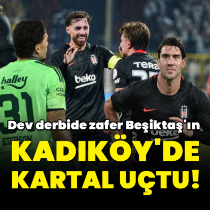 Sezonun ilk derbisini Beşiktaş kazandı!