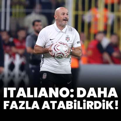 Vincenzo Italiano: Daha fazla atabilirdik!