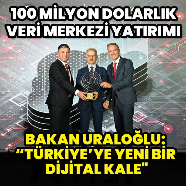 100 milyon dolarlık veri merkezi yatırımı