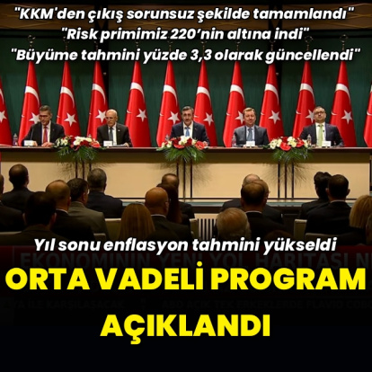 Orta Vadeli Program açıklandı