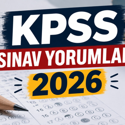 KPSS Lisans sınav yorumları