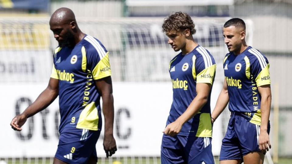 Fenerbahçe'nin Roma maçı hazırlıkları başladı!