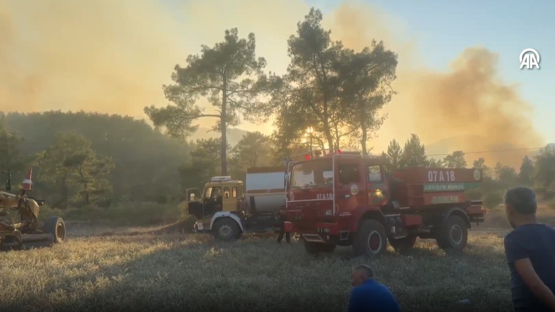 Antalya'da orman yangını haber görseli