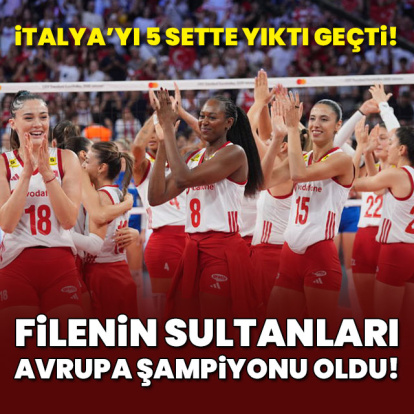 Filenin Sultanları Avrupa Şampiyonu oldu!