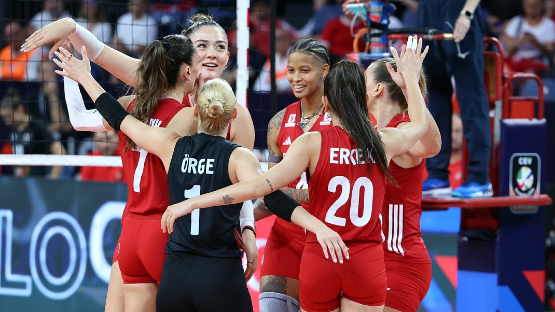 Ünlülerden Filenin Sultanları'na tebrik