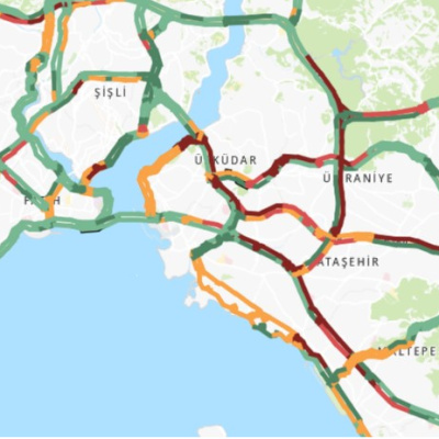 İstanbul'da trafik yoğunluğu başladı!