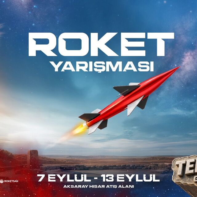 Genç mühendisler roketlerini gökyüzüne taşıyor