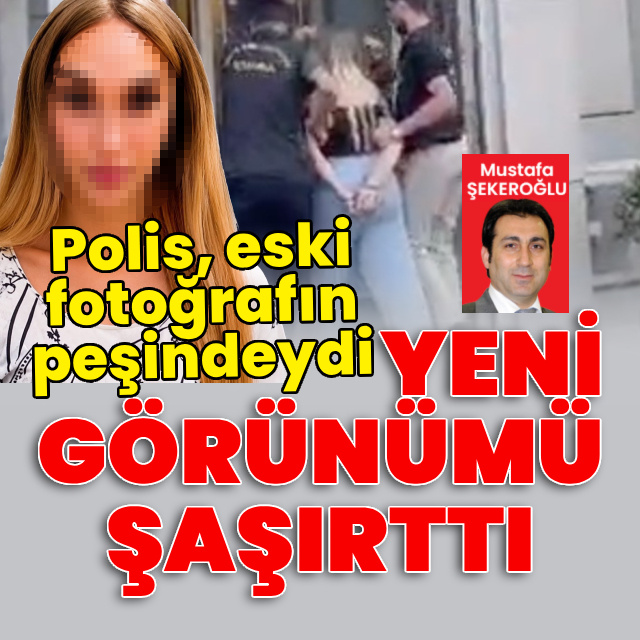 Polis eski fotoğrafın peşindeydi, yeni görünümü şaşırttı