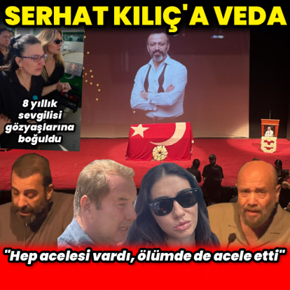 Serhat Kılıç'a veda