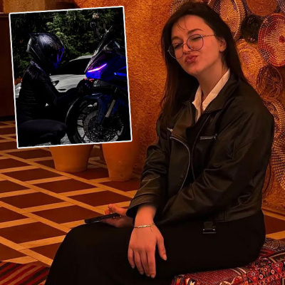 İki motosiklet çarpıştı... Genç kadın ağlattı!