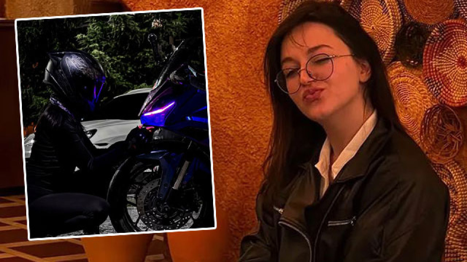 İki motosiklet çarpıştı... Genç kadın ağlattı!