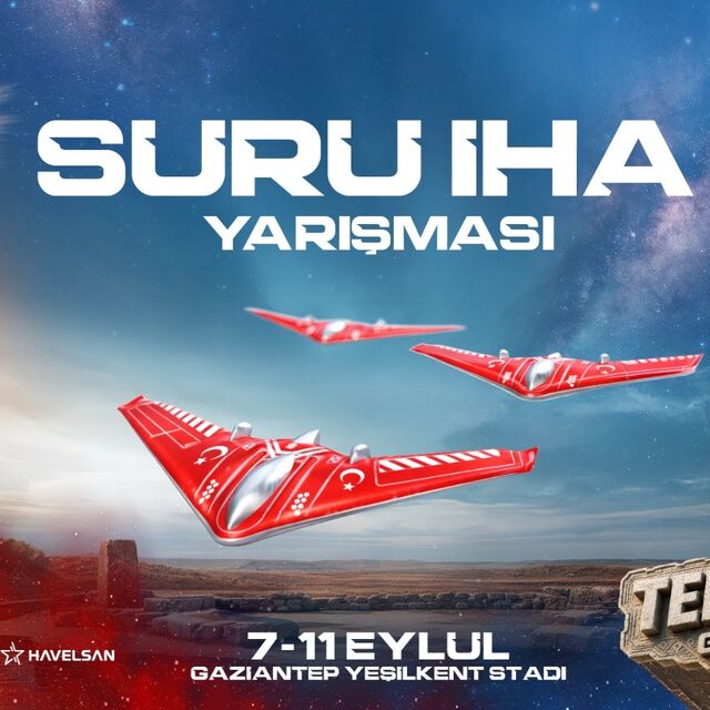 Sürü İHA'lar Gaziantep'te yarışacak