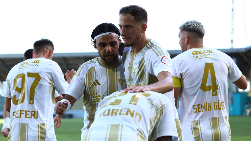 Kayserispor deplasmanda 3 golle kazandı!