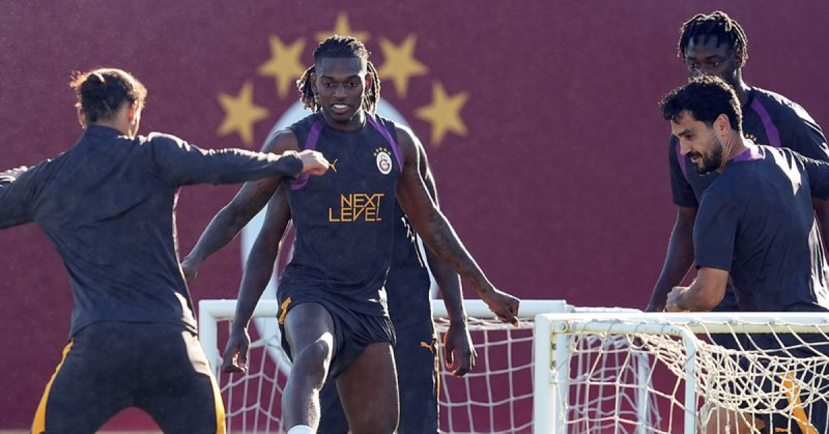 Galatasaray'da Sporting hazırlıkları sürdü!