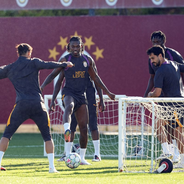 Galatasaray'da Sporting hazırlıkları sürdü!
