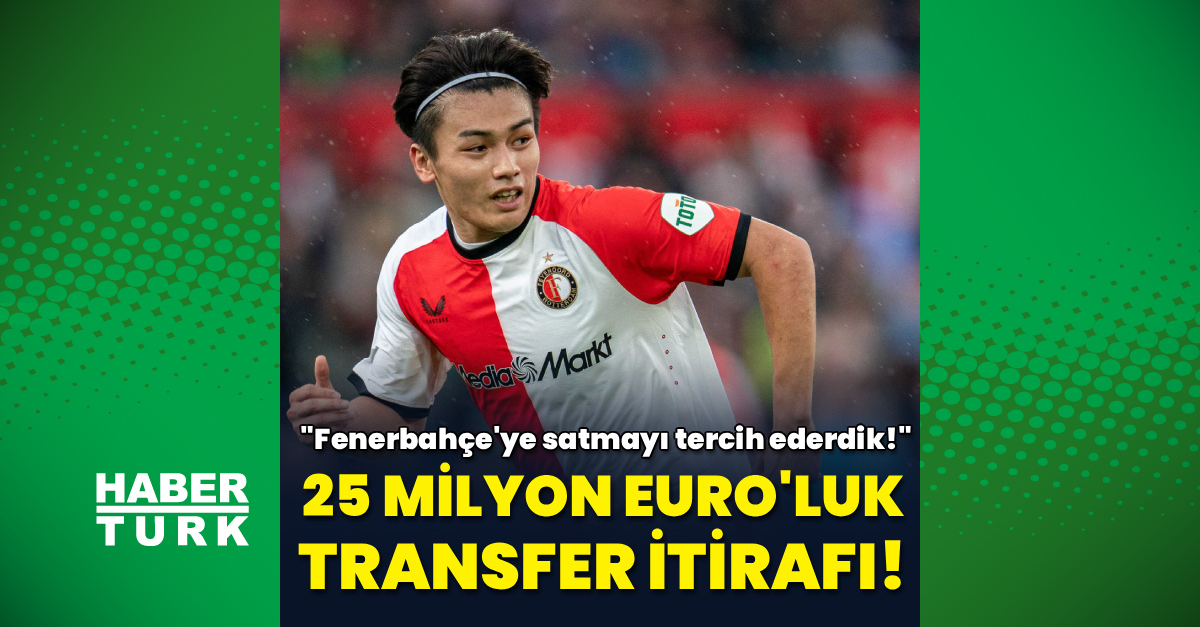 Feyenoord'dan Ueda için Fenerbahçe itirafı!