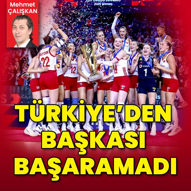 Türkiye'den başka bir ülke başaramadı