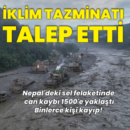 Nepal'den iklim tazminatı talebi