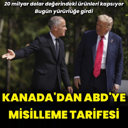 Kanada'dan ABD'ye misilleme tarifesi