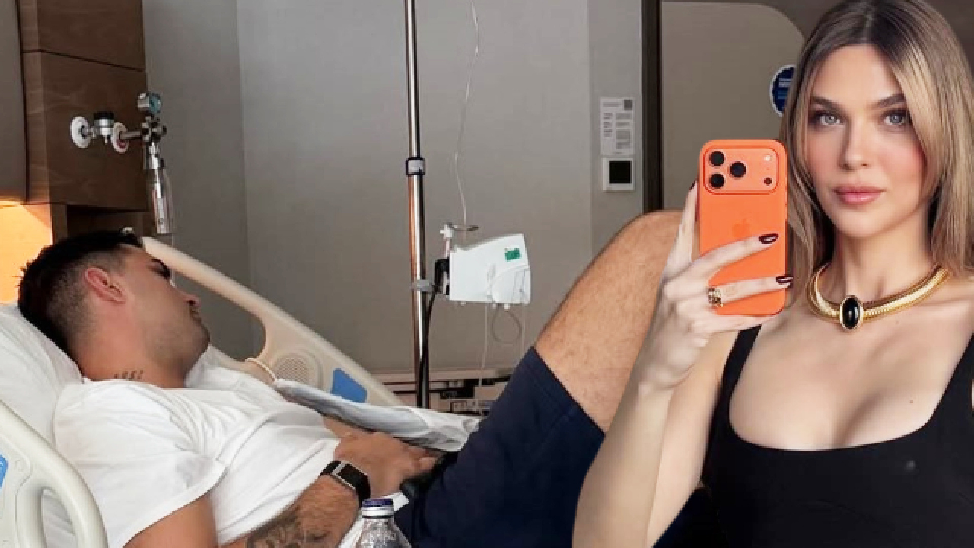 Yasemin Şefkatli'den Hastane Odasından Paylaşım