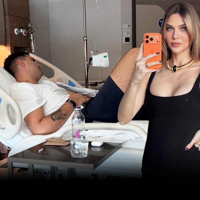 Yasemin Şefkatli'den hastane paylaşımı