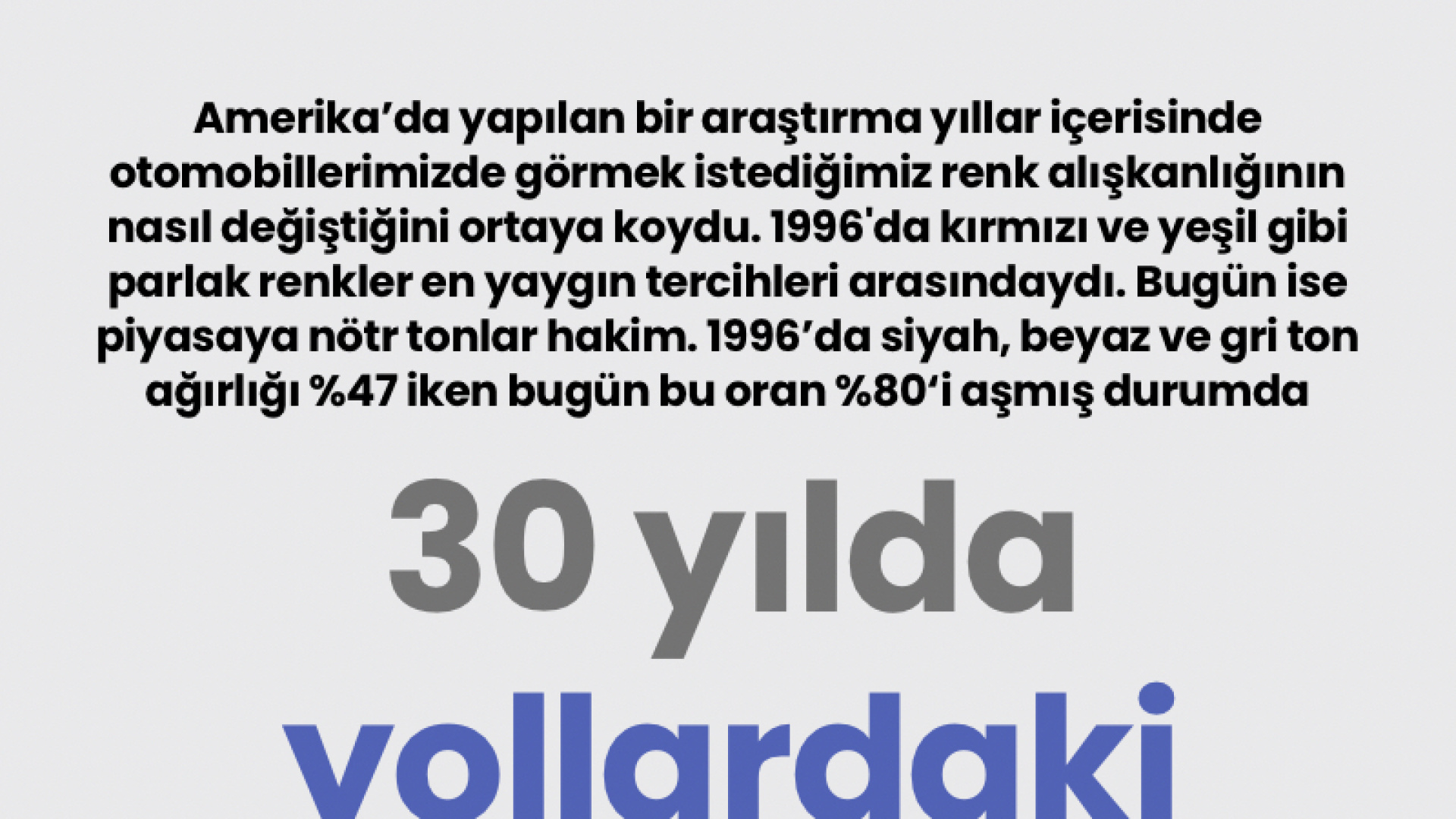 Otomobil Renkleri: Geçmişten Günümüze Bir Evrim